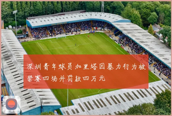 深圳青年球员加里塔因暴力行为被禁赛四场并罚款四万元